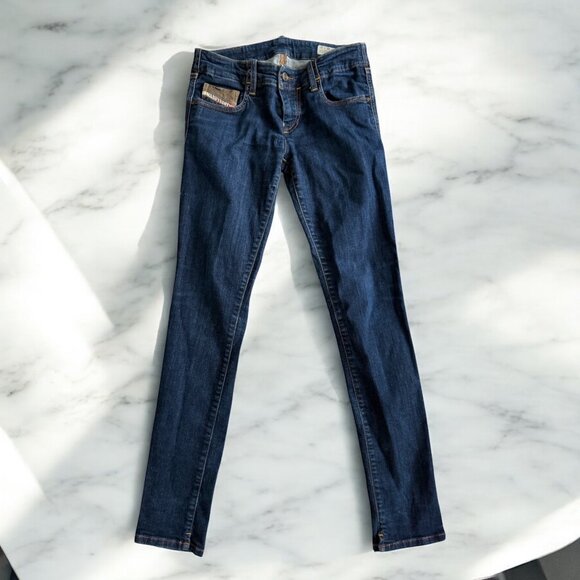 DIESEL Women’s Super Slim Skinny Jeans Size 26 X 30 - Picture 1 of 7